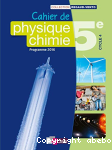 Cahier de physique chimie 5e - cycle 4
