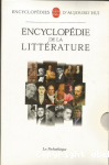 Encyclopdie de la littrature